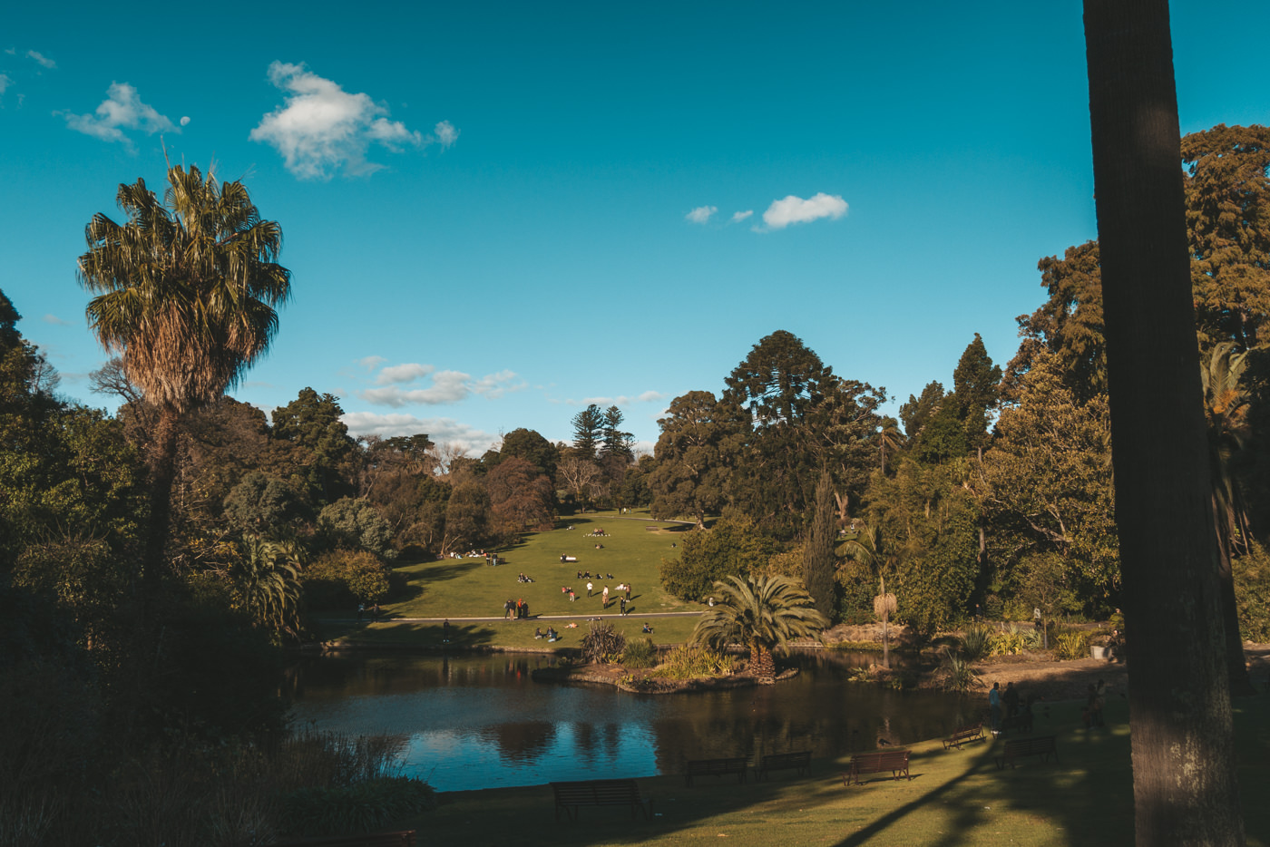 Botanischer Garten in Melbourne