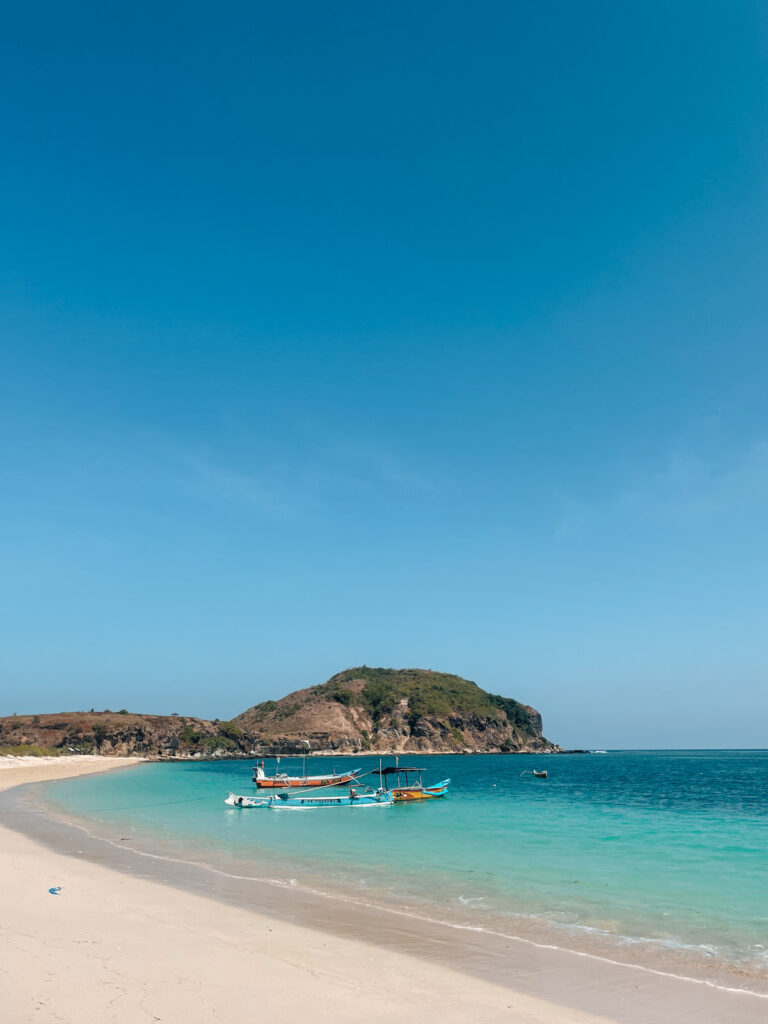 Tanjung Aan Strand auf Lombok