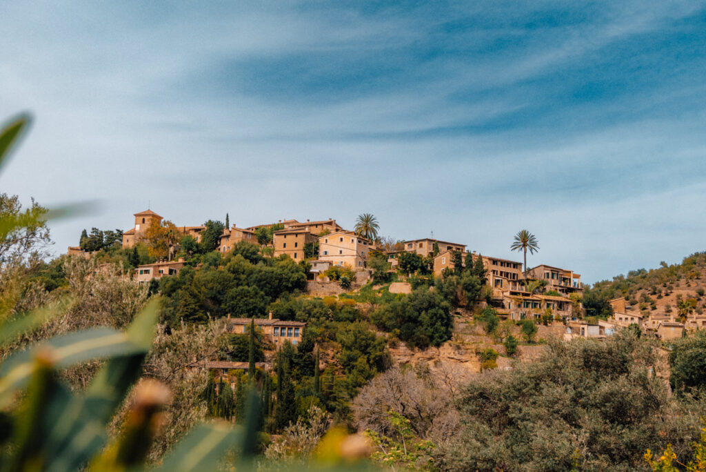 Blick auf Deià, Mallorca