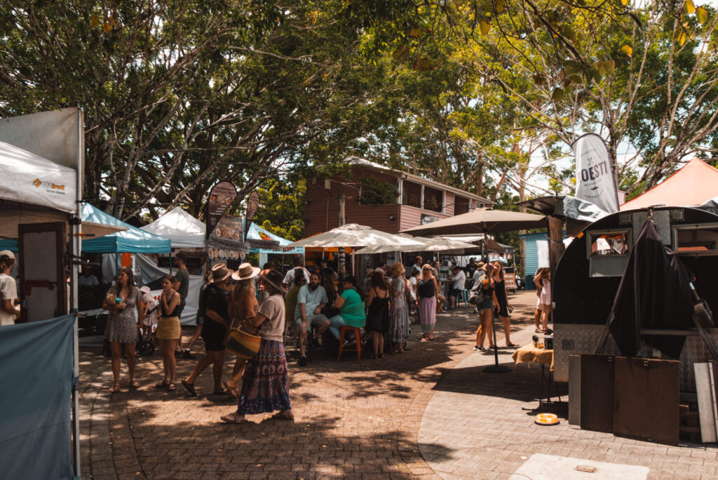 Treiben auf den Eumundi Markets