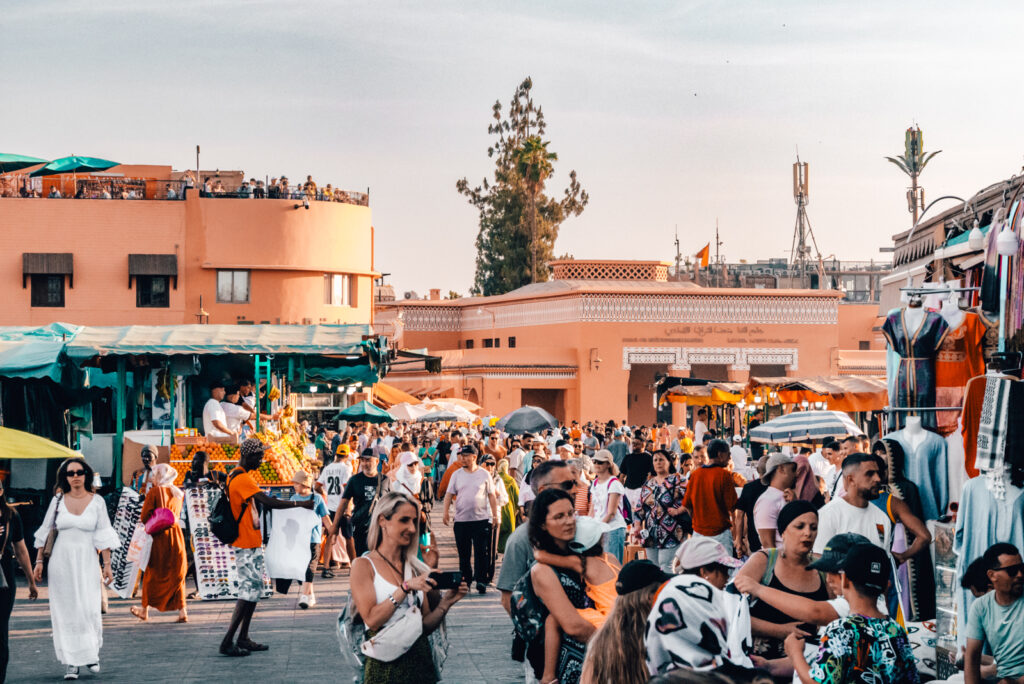 Djemaa el Fna Platz in Marrakesch