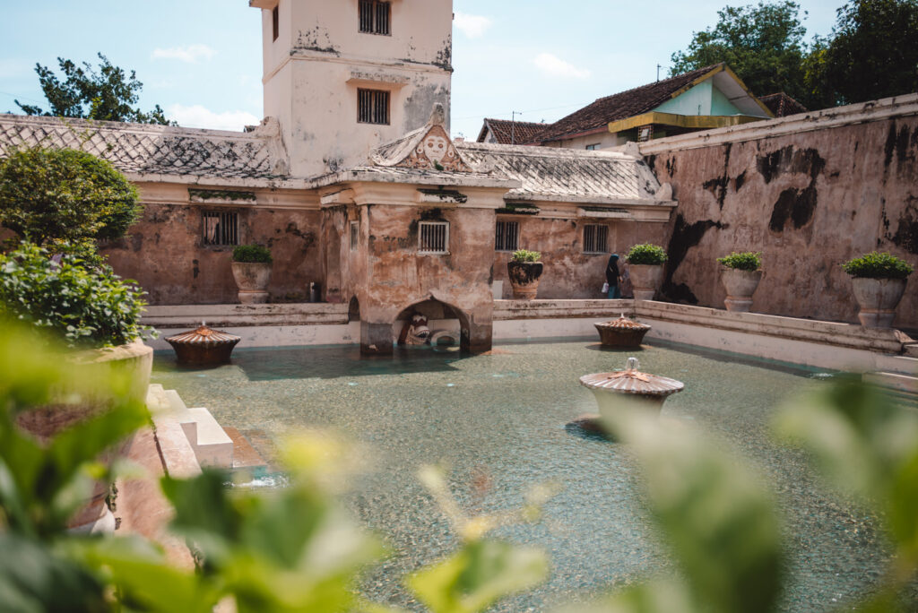 Wasserschlosses Taman Sari in Yogyakarta auf Java