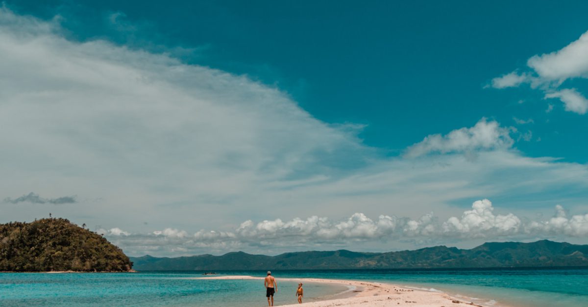 Bonbon Strand auf Romblon, Philippinen