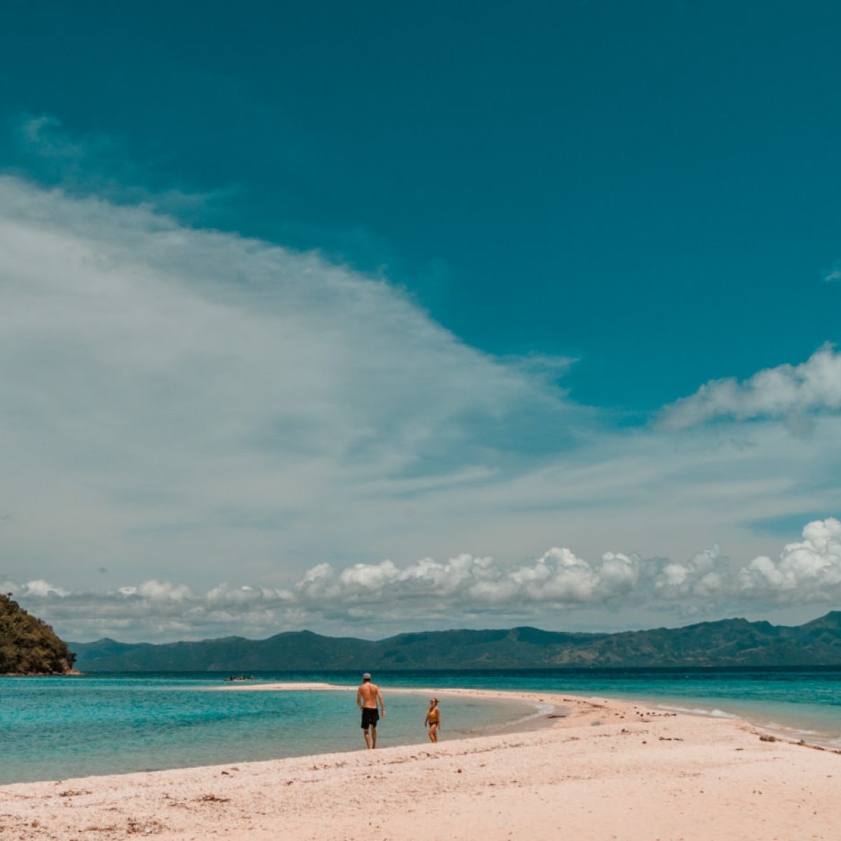 Bonbon Strand auf Romblon, Philippinen