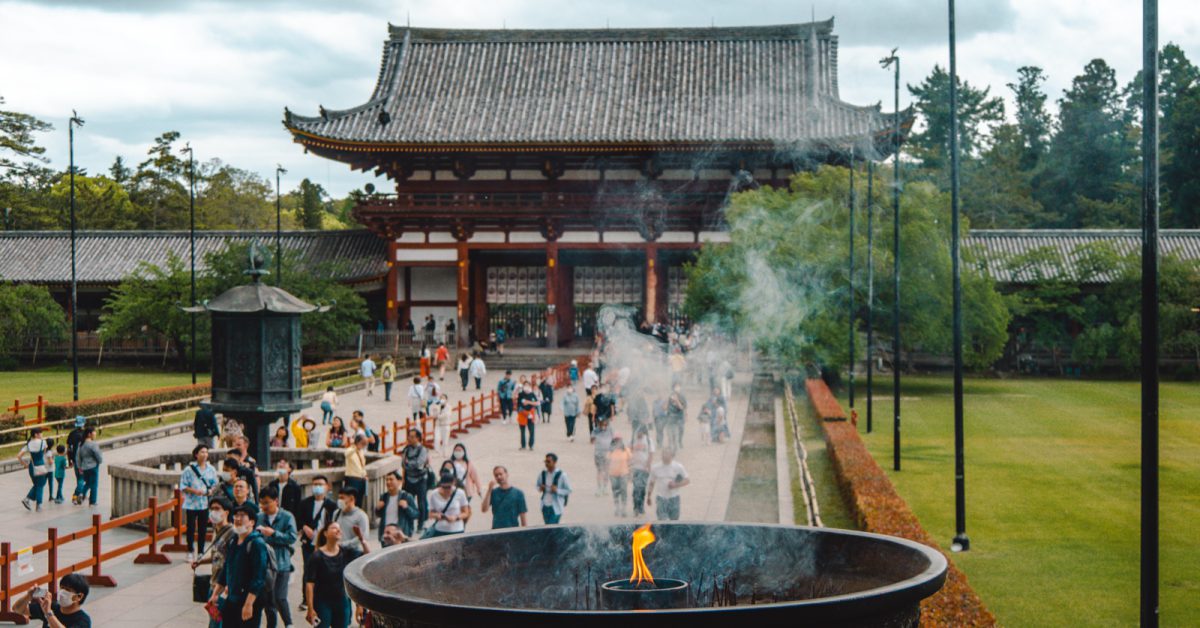 Tōdai-ji Tempel in Nara