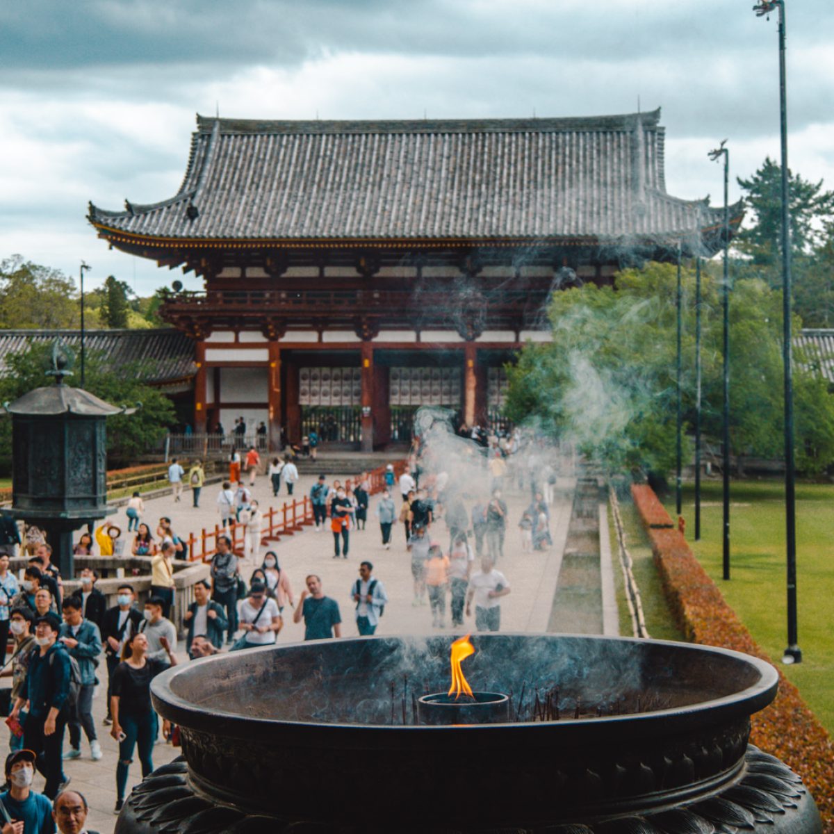 Tōdai-ji Tempel in Nara