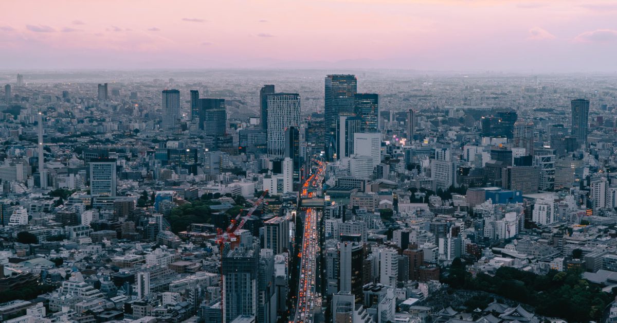 Ausblick auf Tokio