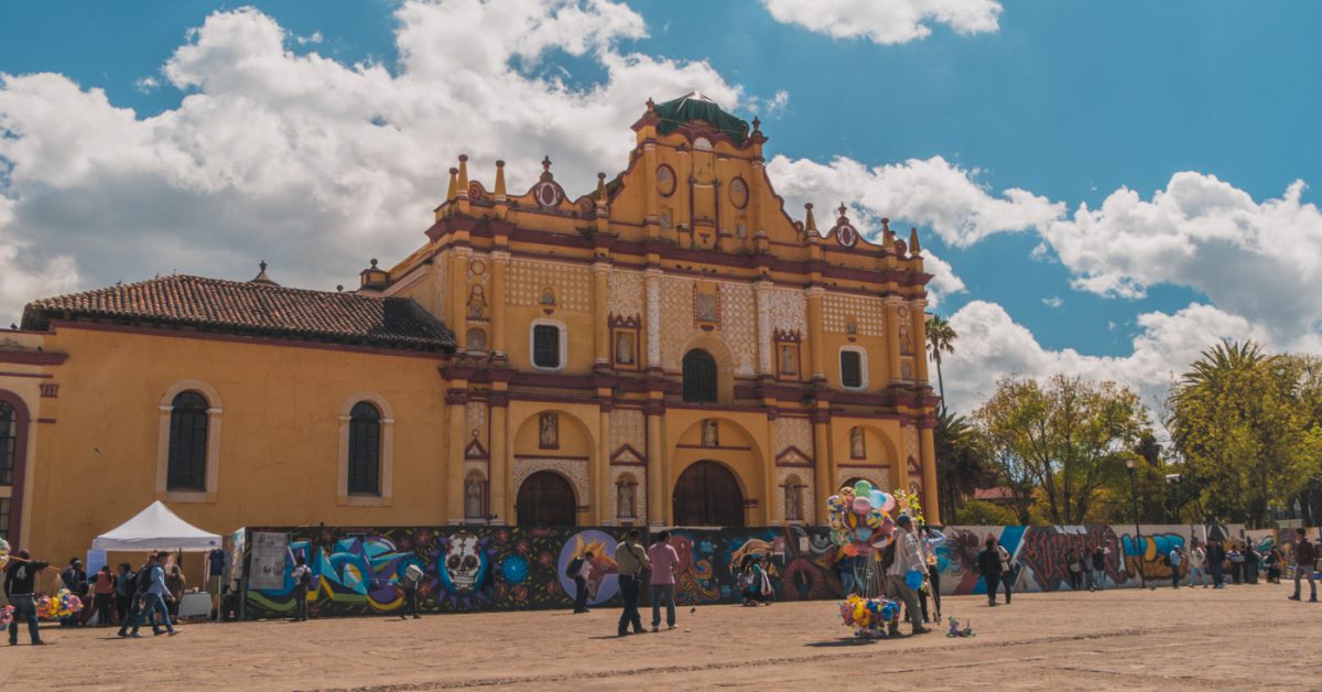 Kathedrale von San Cristobal in Mexiko