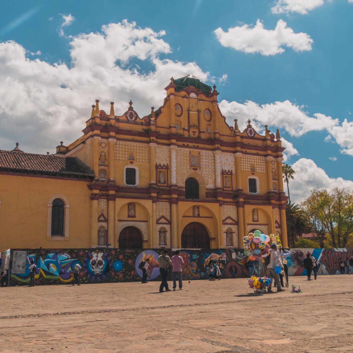 Kathedrale von San Cristobal in Mexiko