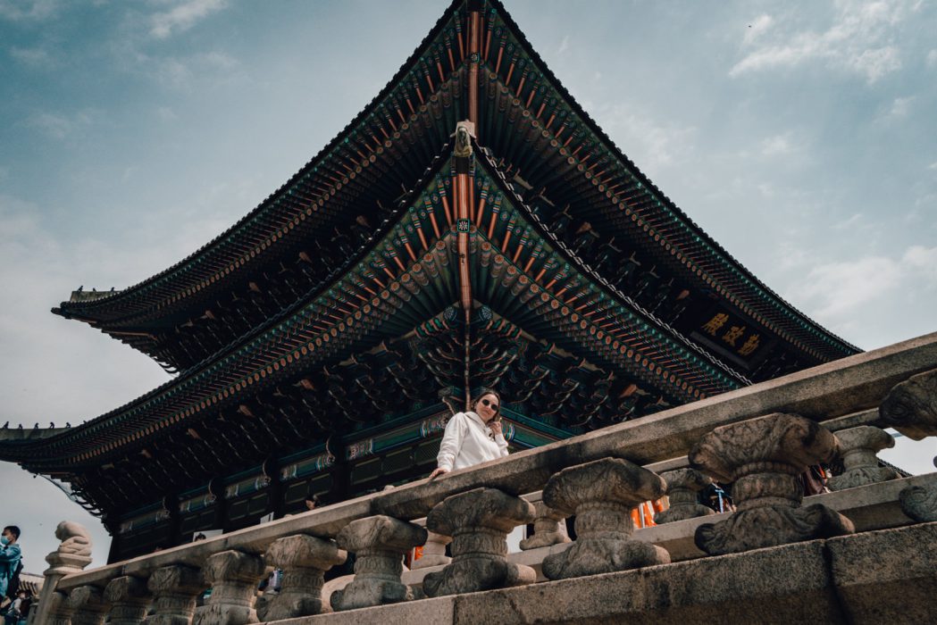 Gwanghwamun Palast in Seoul