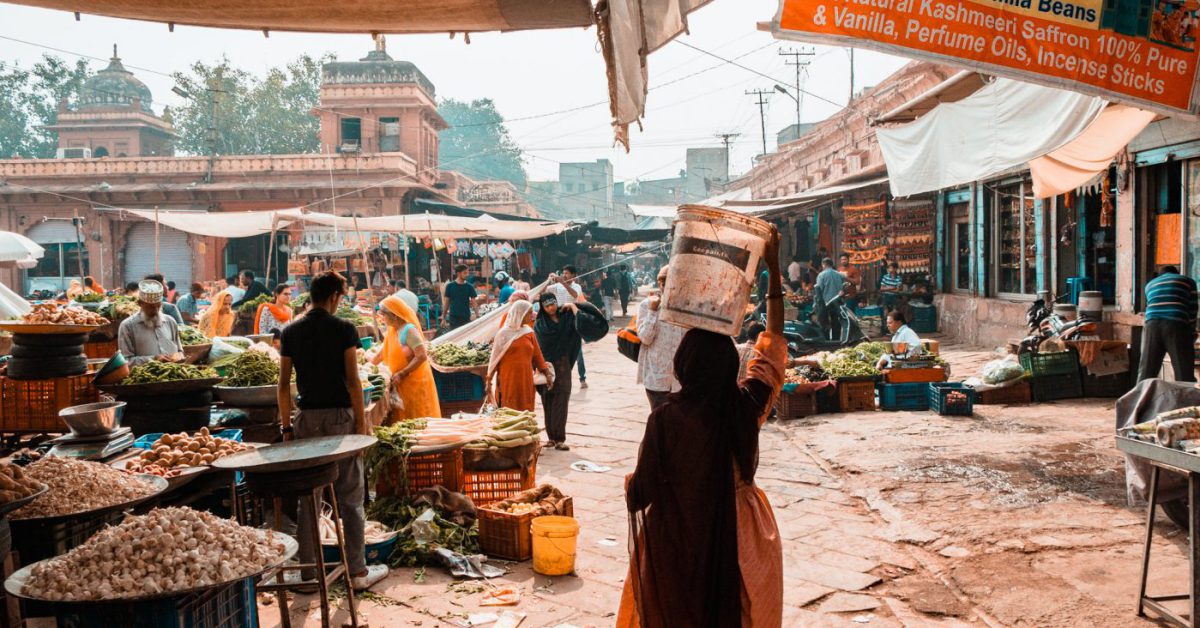 Markt in Jodphur, Indien