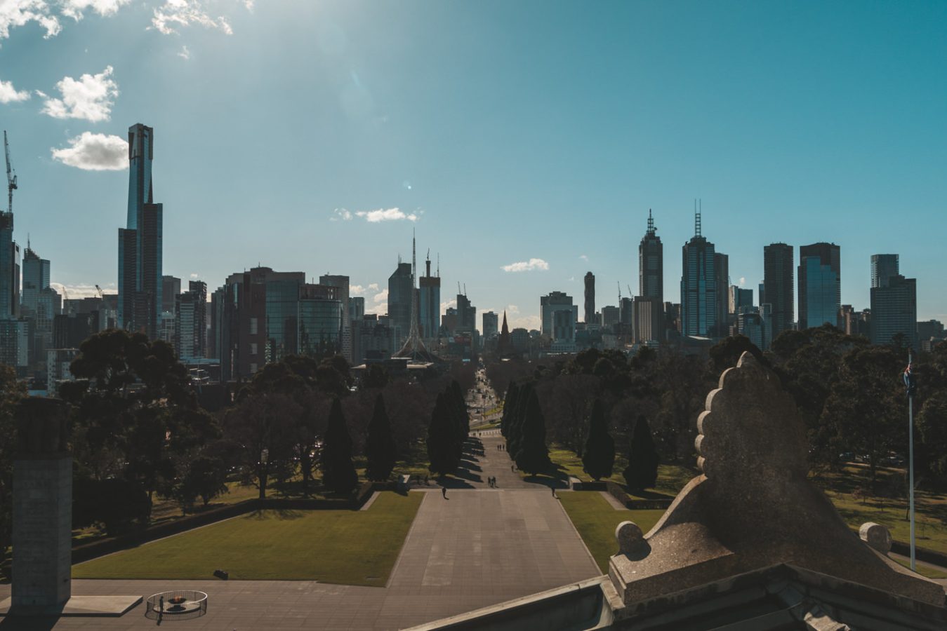 Skyline von Melbourne