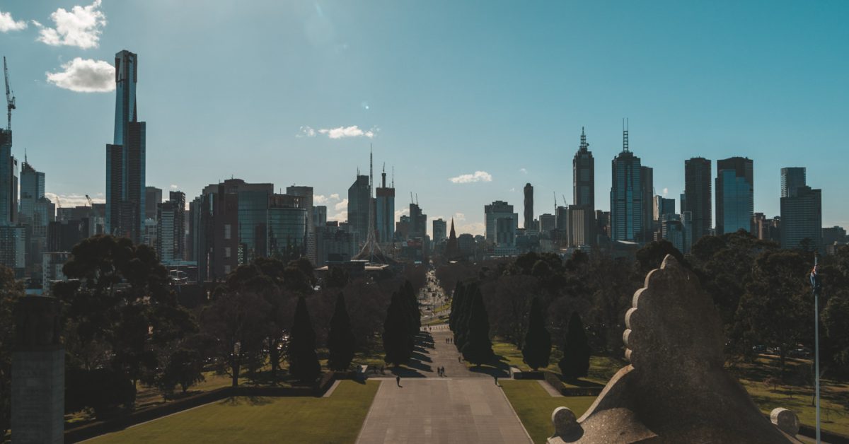 Skyline von Melbourne