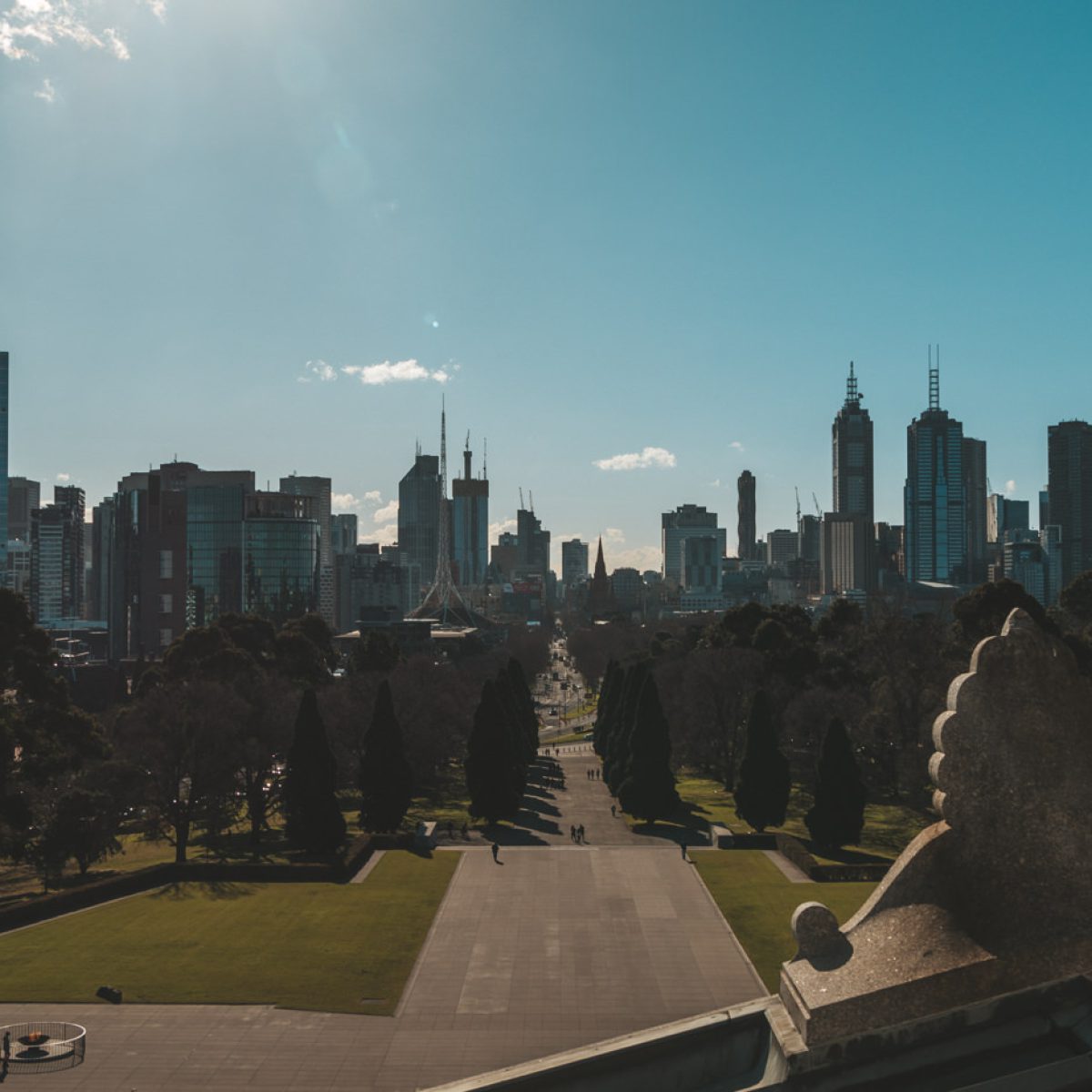 Skyline von Melbourne