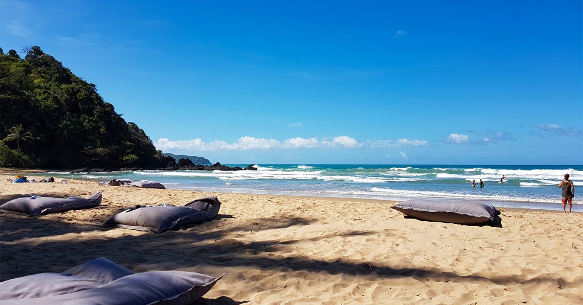 Der Duli Beach bei El Nido