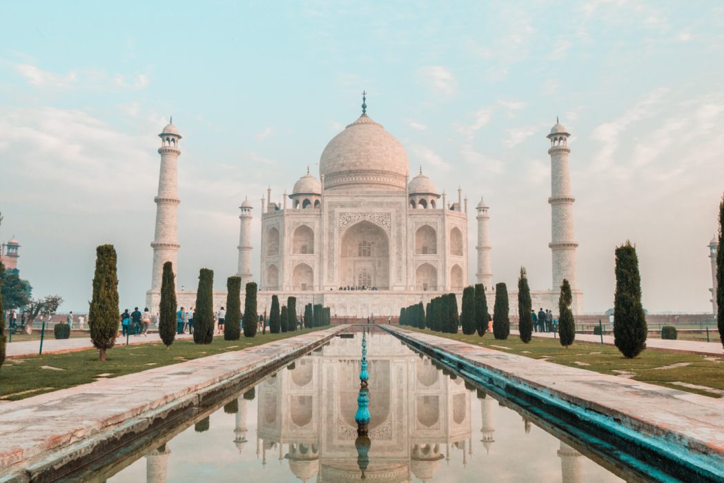 Taj Mahal in Agra in Indien