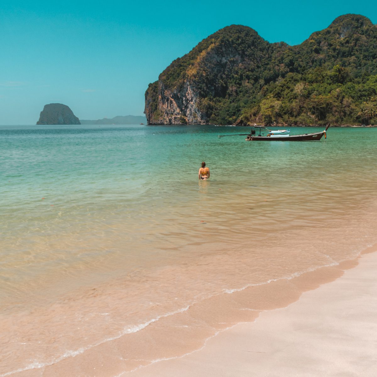 Strand und Meer von Koh Mook